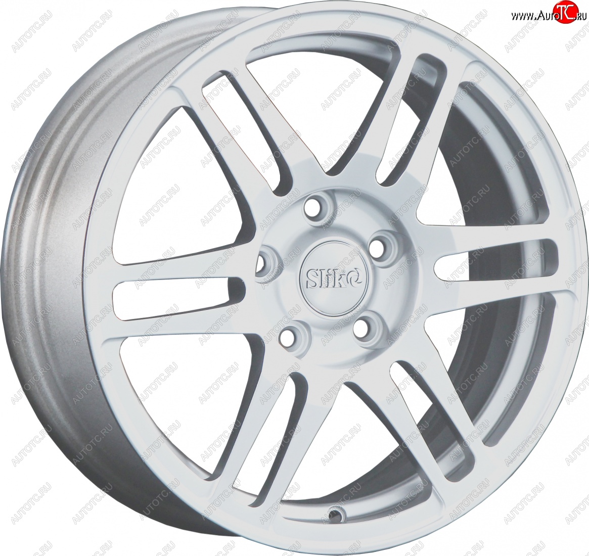 12 949 р. Кованый диск Slik classik R16x6.5 Белый (W) 6.5x16   (Цвет: W)  с доставкой в г. Пермь