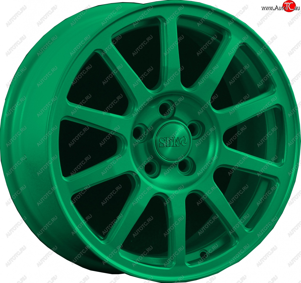 18 999 р. Кованый диск Slik classik R16x6.5 Candy Green изумрудно-зеленый 6.5x16   (Цвет: Candy Green изумрудно-зеленый 6.5x16)  с доставкой в г. Пермь