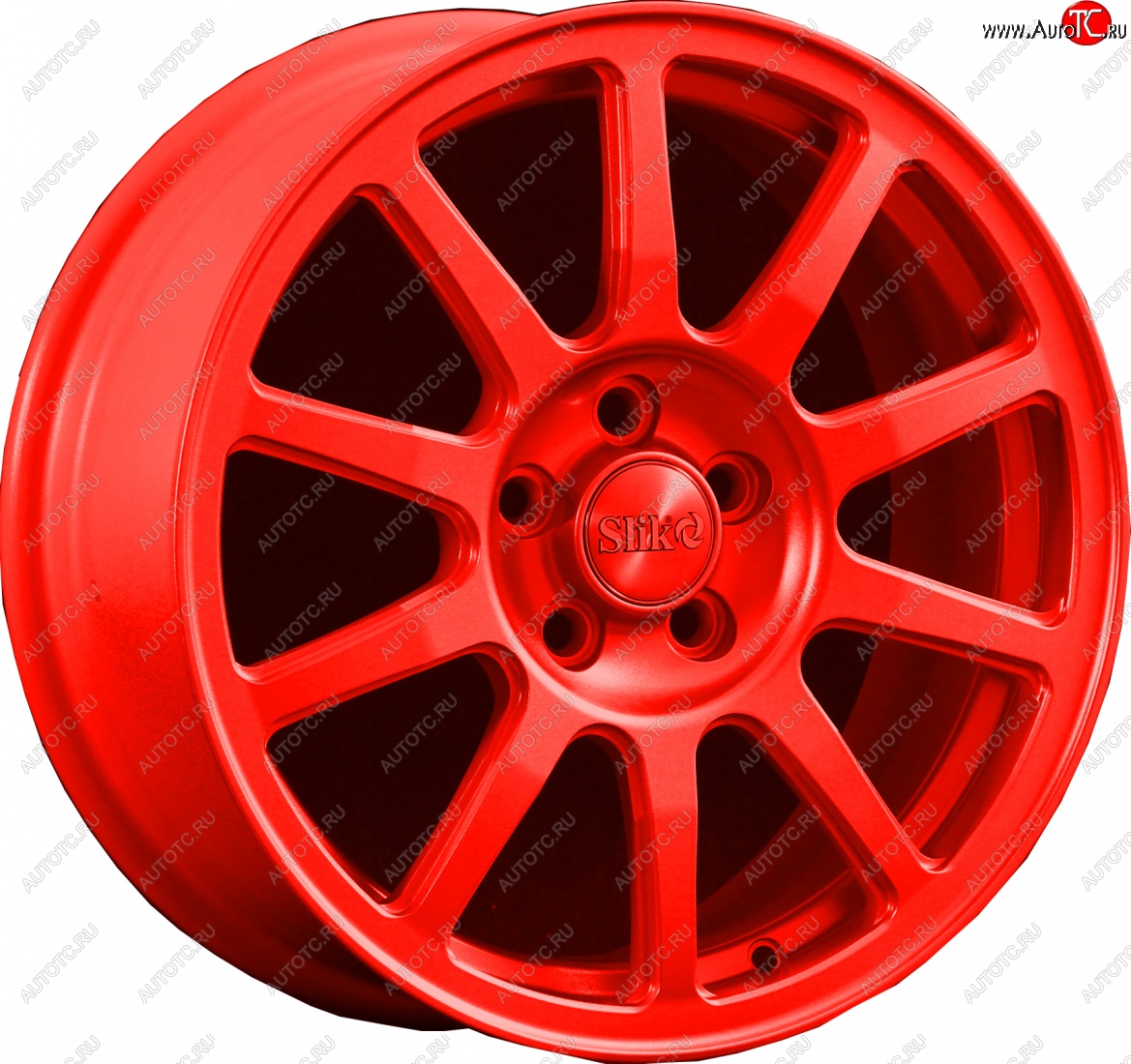 18 999 р. Кованый диск Slik classik R16x6.5 Candy RED красный 6.5x16   (Цвет: Candy RED красный 6.5x16)  с доставкой в г. Пермь
