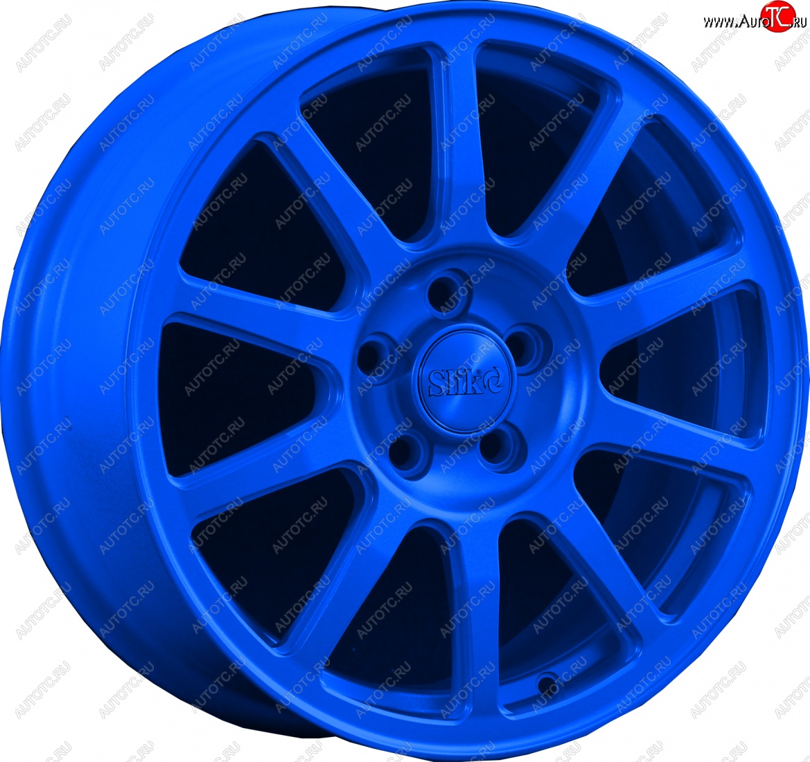 18 999 р. Кованый диск Slik classik R16x6.5 Candy BLUE синий 6.5x16   (Цвет: Candy BLUE синий 6.5x16)  с доставкой в г. Пермь