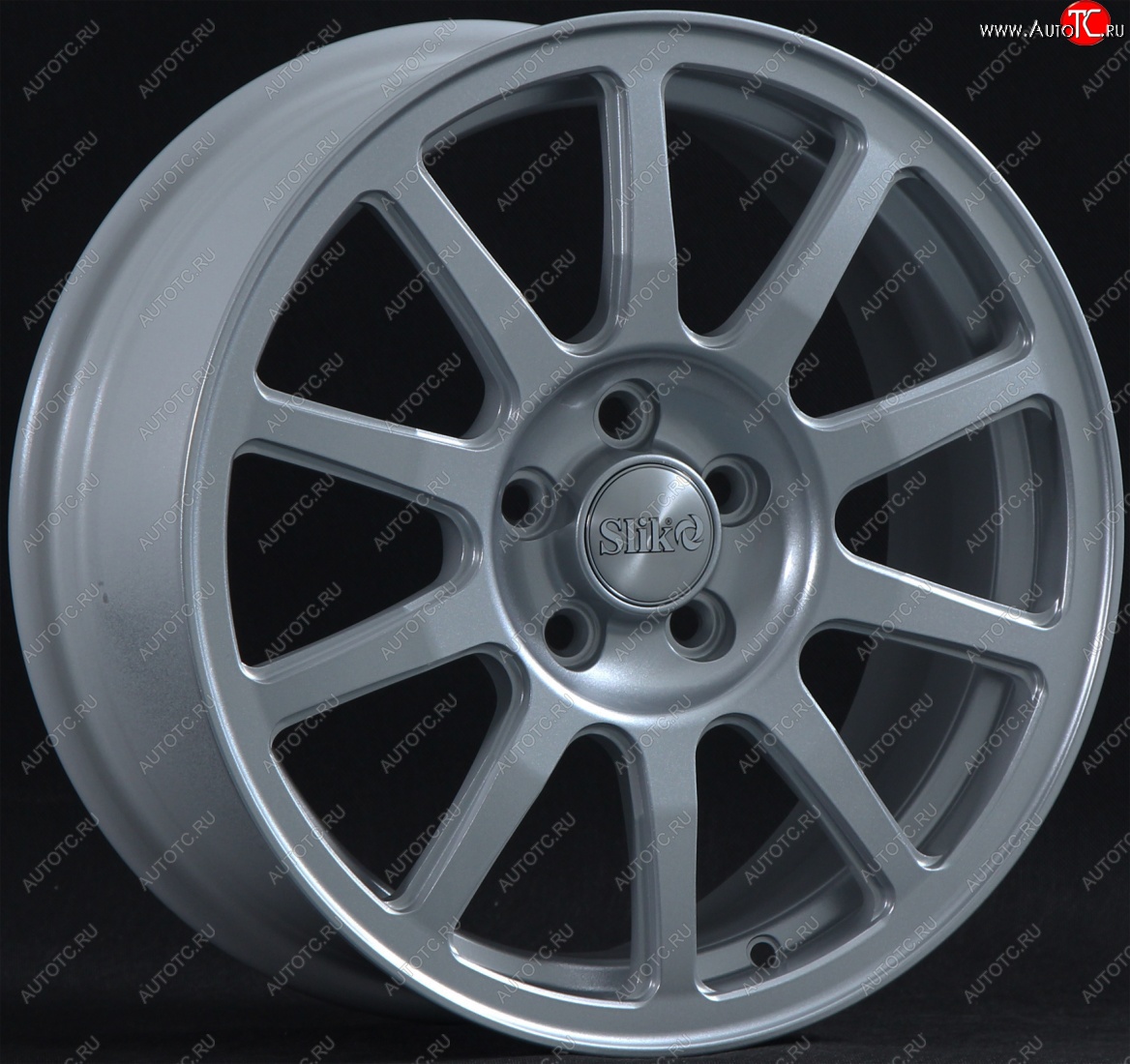 18 999 р. Кованый диск Slik classik R16x6.5 Серебристый тёмный (S25) 6.5x16   (Цвет: S25)  с доставкой в г. Пермь