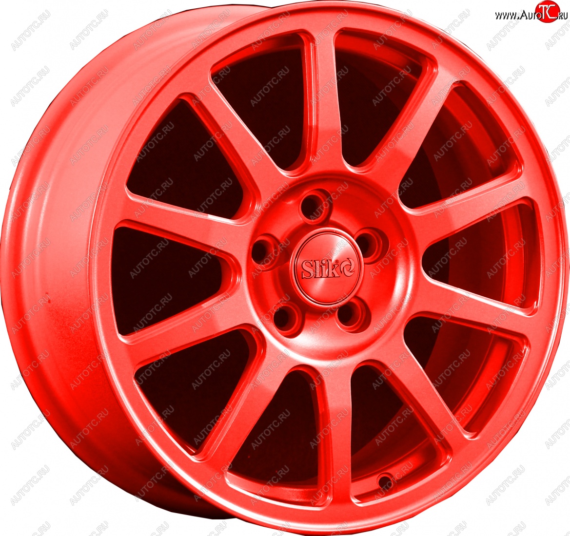 18 999 р. Кованый диск Slik classik R16x6.5 RAL 3026 ярко-алый (3026) 6.5x16   (Цвет: 3026)  с доставкой в г. Пермь