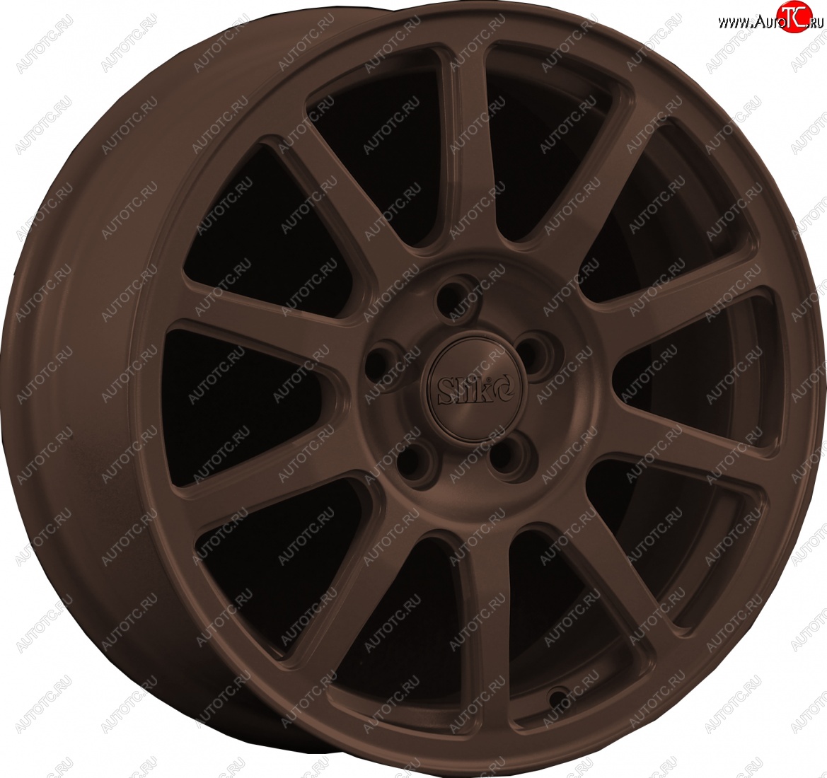 18 999 р. Кованый диск Slik classik R16x6.5 Бронза (BRZ) 6.5x16   (Цвет: BRZ)  с доставкой в г. Пермь