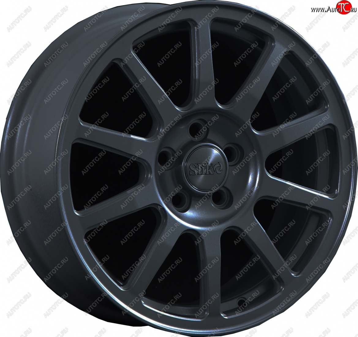 18 999 р. Кованый диск Slik classik R16x6.5 Графит глянцевый (GM) 6.5x16   (Цвет: GM)  с доставкой в г. Пермь