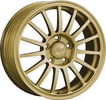 Кованый диск Slik classik R16x6.5 Золотой (G) 6.5x16 Honda Insight ZE4 седан (2018-2022) 5x114.3xDIA64.1xET45.0