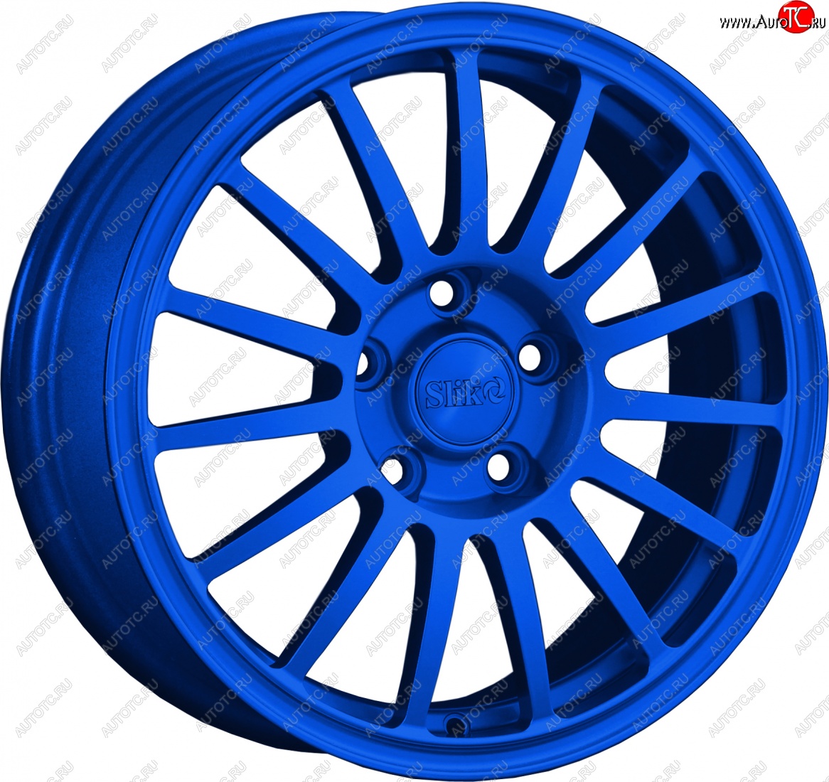 15 249 р. Кованый диск Slik classik R16x6.5 Candy BLUE синий 6.5x16   (Цвет: Candy BLUE синий 6.5x16)  с доставкой в г. Пермь