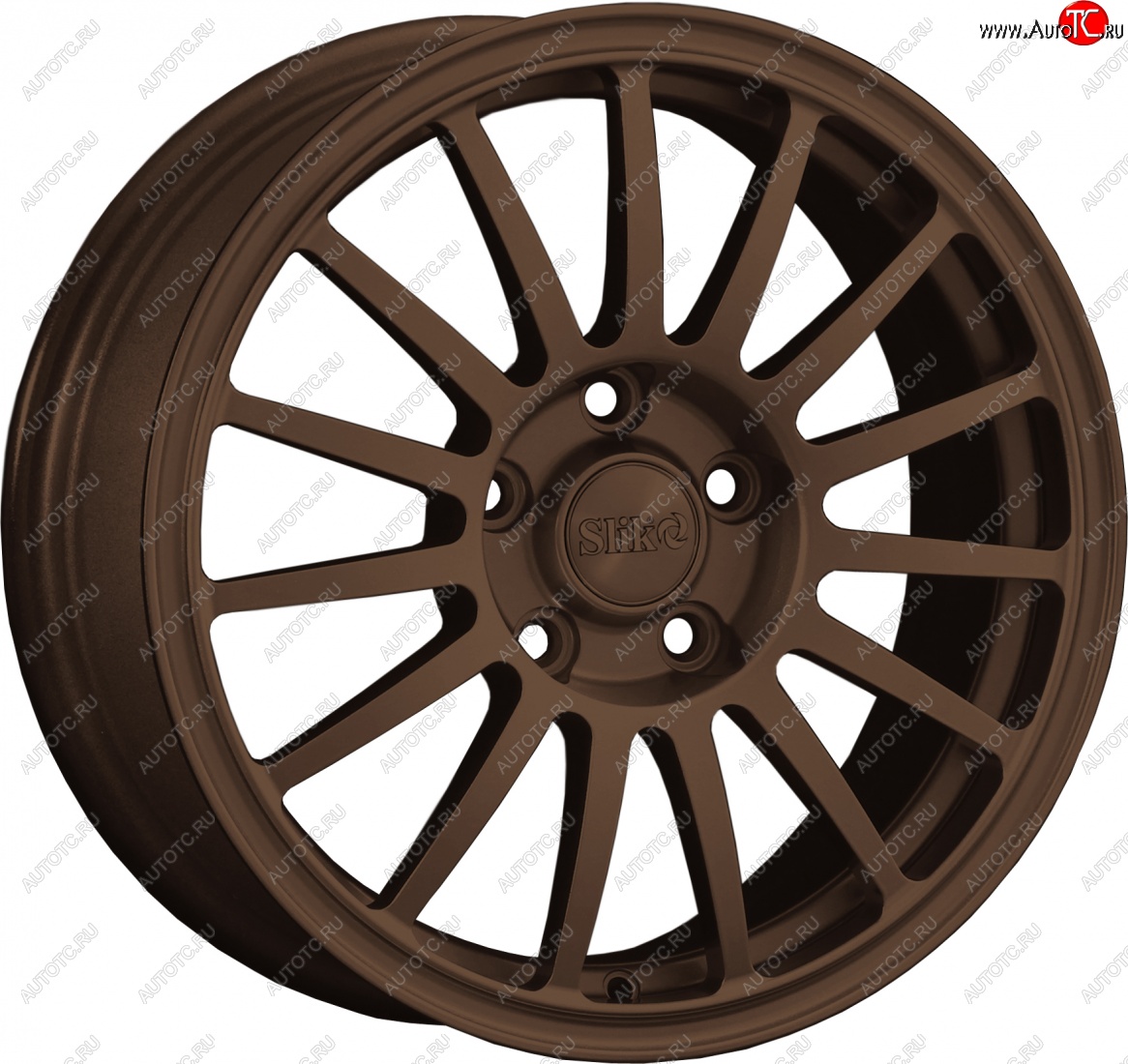 15 249 р. Кованый диск Slik classik R16x6.5 Бронза (BRZ) 6.5x16   (Цвет: BRZ)  с доставкой в г. Пермь