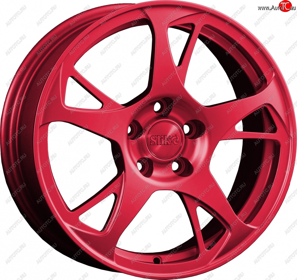 10 999 р. Кованый диск Slik classik R16x6.5 Candy RUBIN рубиновый 6.5x16   (Цвет: Candy RUBIN рубиновый 6.5x16)  с доставкой в г. Пермь