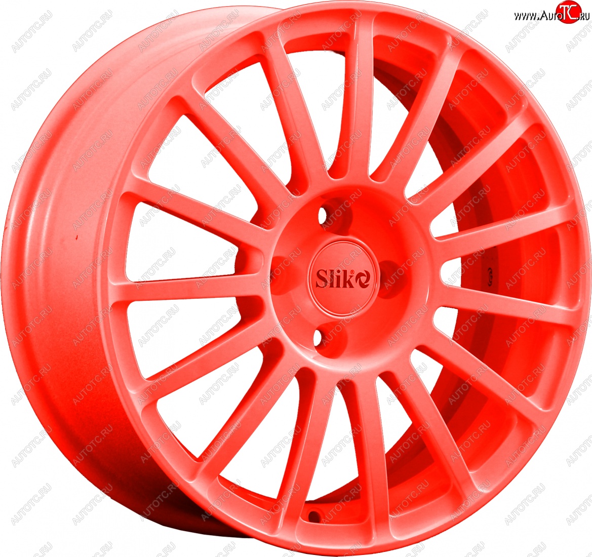 18 999 р. Кованый диск Slik classik R16x6.5 Candy алый 6.5x16   (Цвет: Candy алый 6.5x16)  с доставкой в г. Пермь