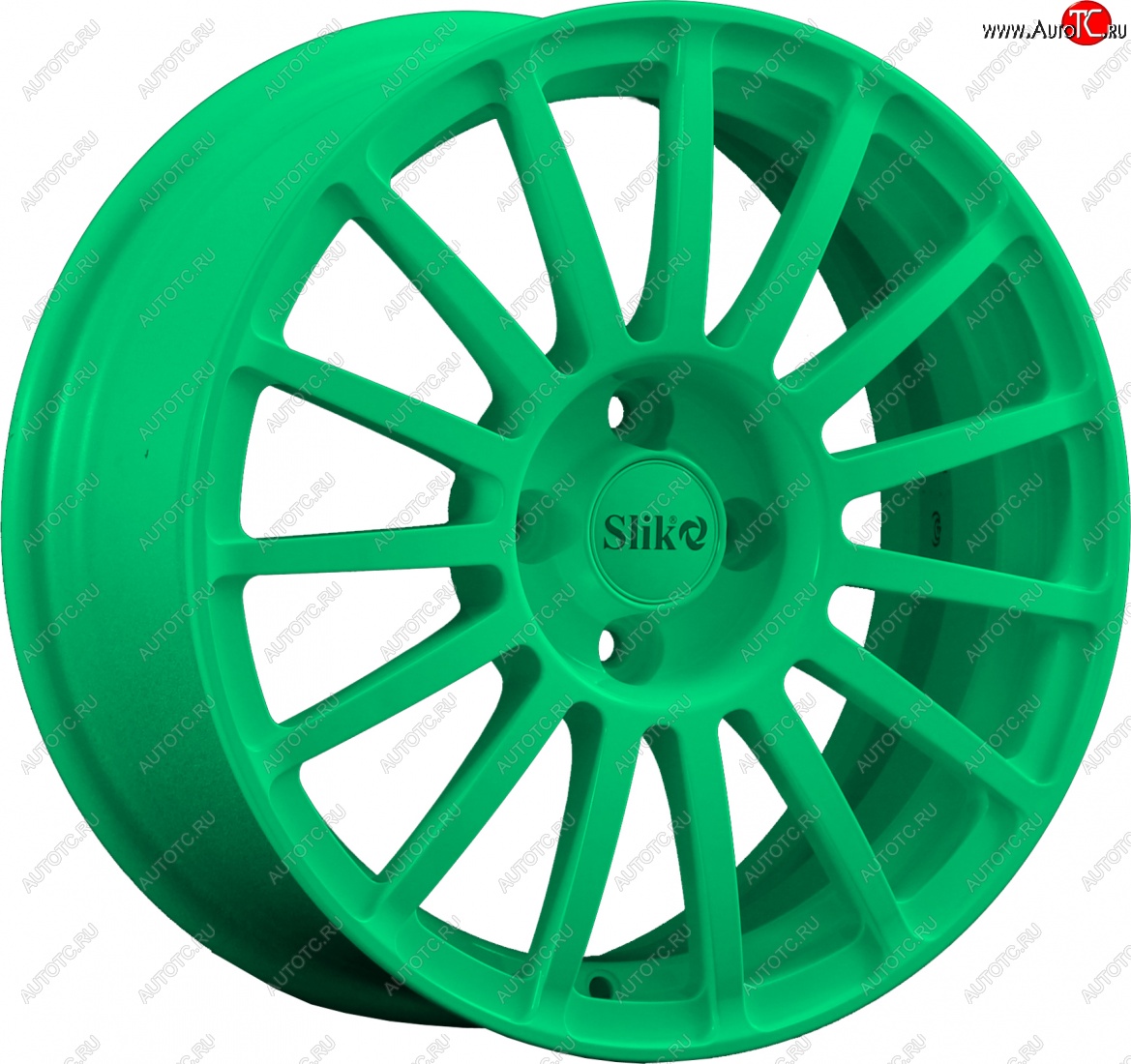 18 999 р. Кованый диск Slik classik R16x6.5 Candy Green изумрудно-зеленый 6.5x16   (Цвет: Candy Green изумрудно-зеленый 6.5x16)  с доставкой в г. Пермь