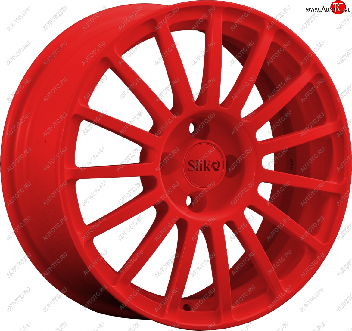 18 999 р. Кованый диск Slik classik R16x6.5 Candy RED красный 6.5x16   (Цвет: Candy RED красный 6.5x16)  с доставкой в г. Пермь