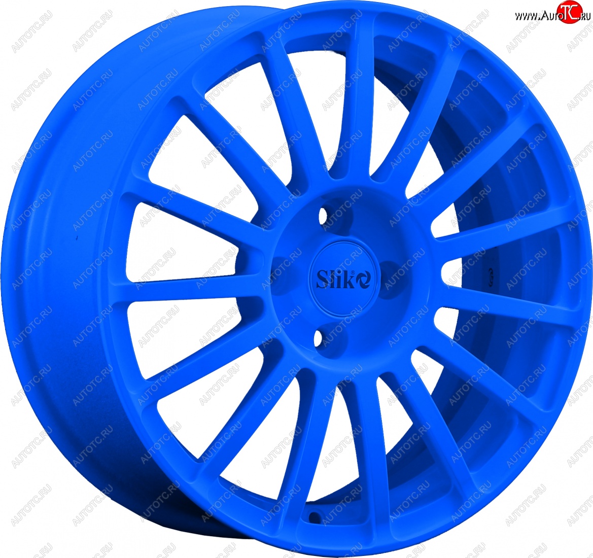 18 999 р. Кованый диск Slik classik R16x6.5 Candy BLUE синий 6.5x16   (Цвет: Candy BLUE синий 6.5x16)  с доставкой в г. Пермь