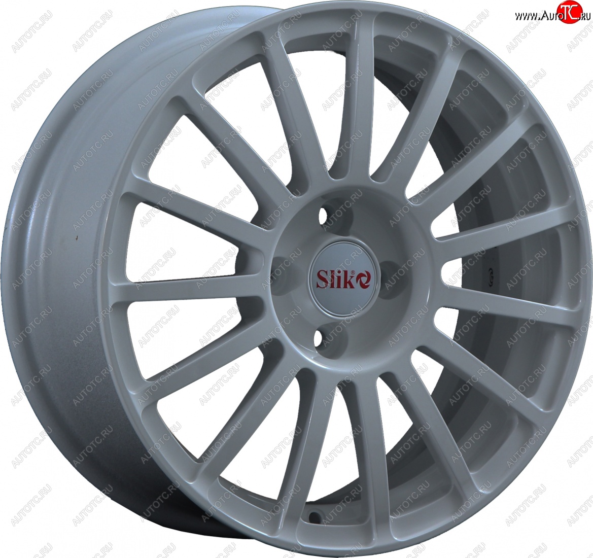 18 999 р. Кованый диск Slik classik R16x6.5 Серебристый светлый (S16) 6.5x16   (Цвет: S16)  с доставкой в г. Пермь