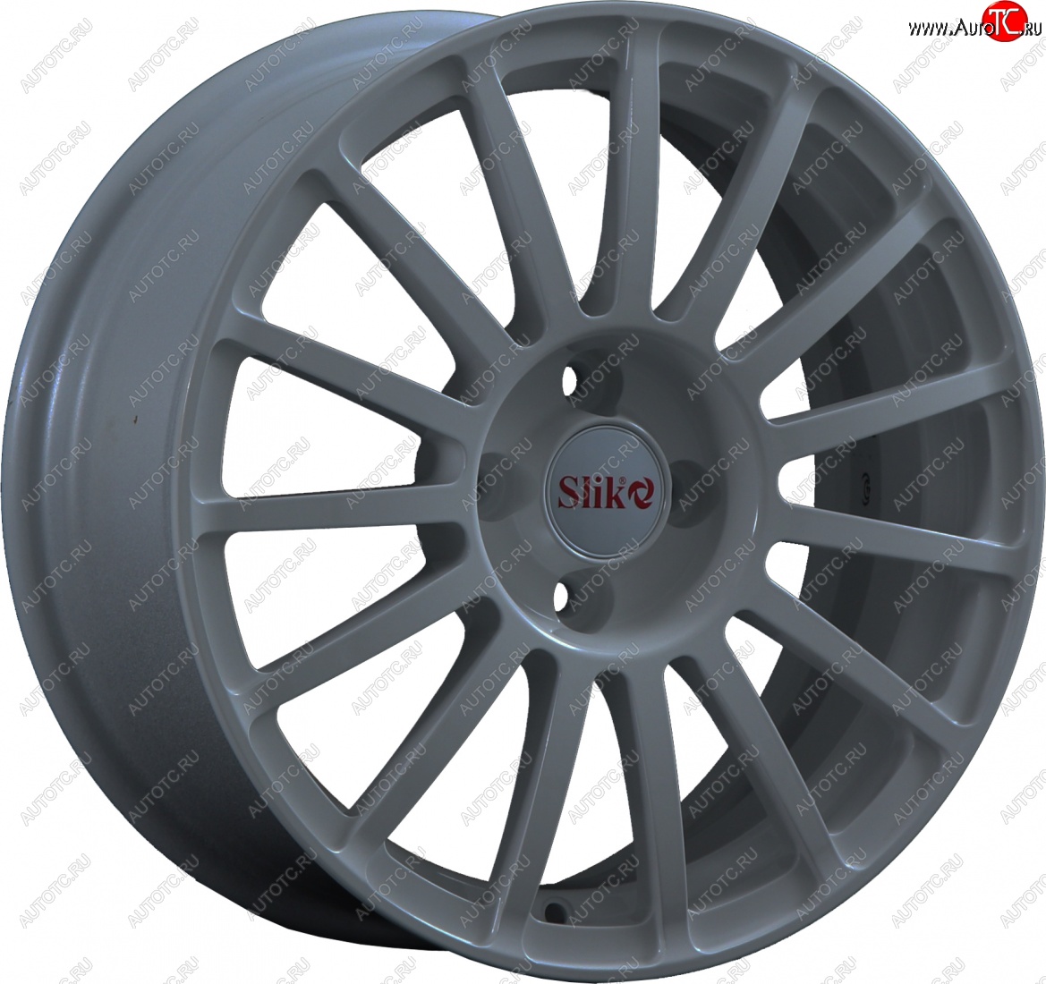18 999 р. Кованый диск Slik classik R16x6.5 Серебристый тёмный (S25) 6.5x16   (Цвет: S25)  с доставкой в г. Пермь