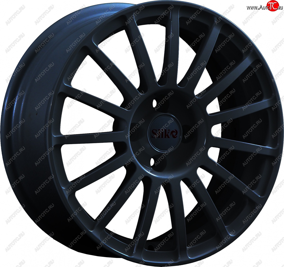 18 999 р. Кованый диск Slik classik R16x6.5 Черный глянцевый (BK) 6.5x16   (Цвет: BK)  с доставкой в г. Пермь