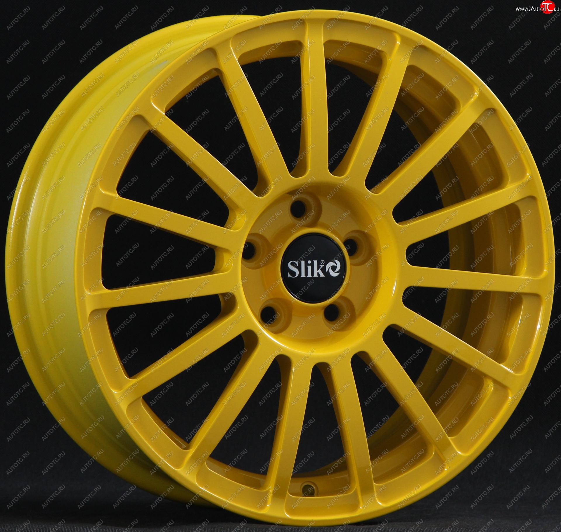 18 999 р. Кованый диск Slik classik R16x6.5 Ярко желтый RAL 1021 (YELLOW) 6.5x16   (Цвет: YELLOW)  с доставкой в г. Пермь