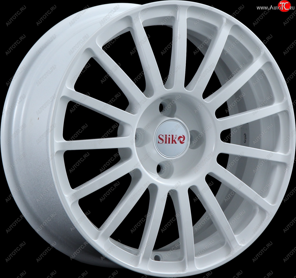 18 999 р. Кованый диск Slik classik R16x6.5 Белый (W) 6.5x16   (Цвет: W)  с доставкой в г. Пермь