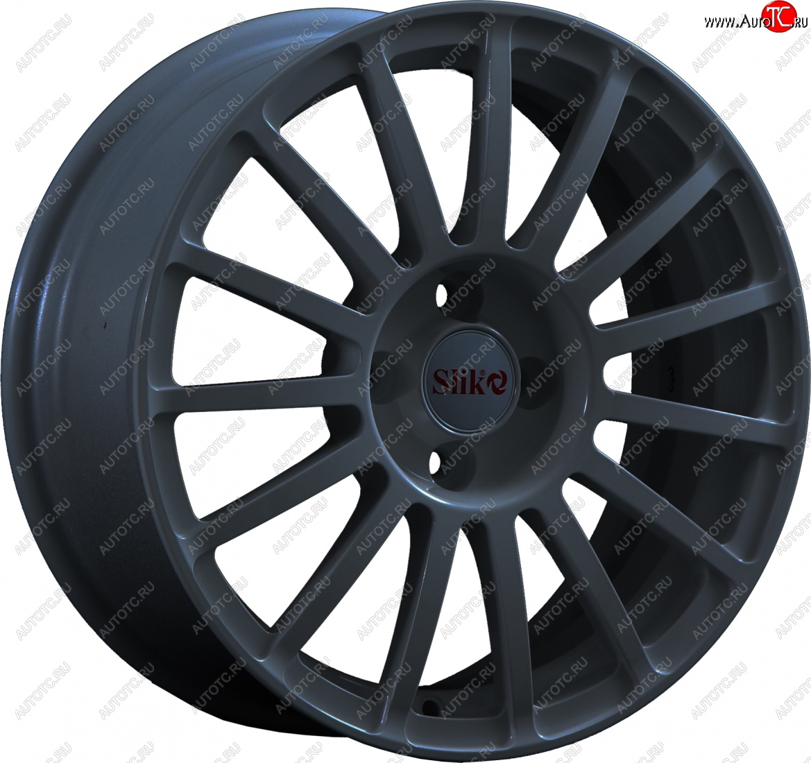 18 999 р. Кованый диск Slik classik R16x6.5 Графит матовый (GRF2) 6.5x16   (Цвет: GRF2)  с доставкой в г. Пермь