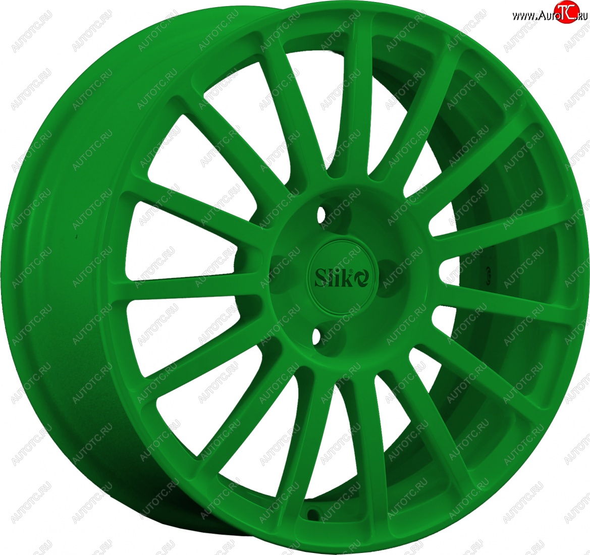 18 999 р. Кованый диск Slik classik R16x6.5 Зеленый (GREEN) 6.5x16   (Цвет: GREEN)  с доставкой в г. Пермь
