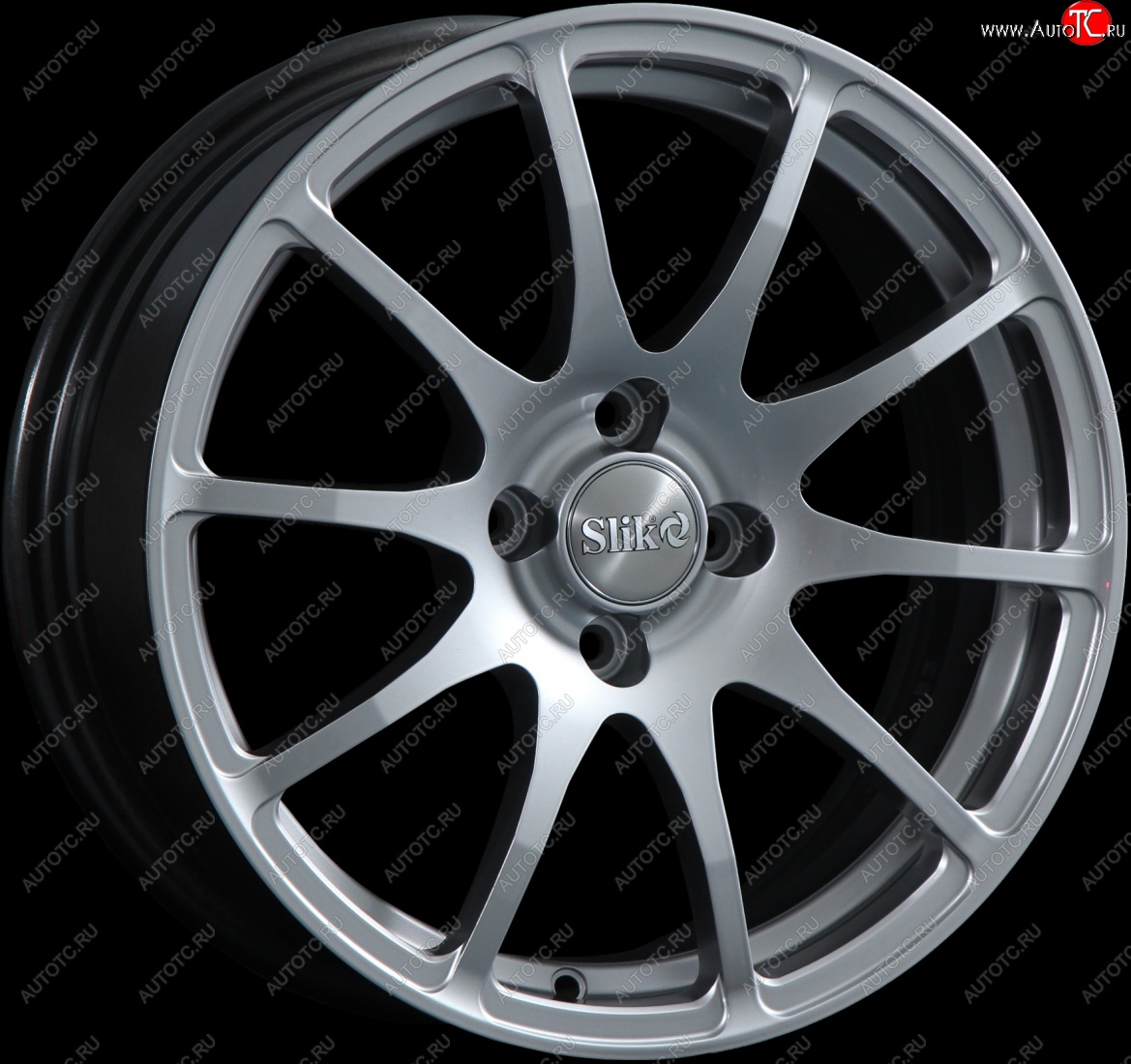 18 999 р. Кованый диск Slik classik R16x6.5 Серебристый светлый (S16) 6.5x16   (Цвет: S16)  с доставкой в г. Пермь