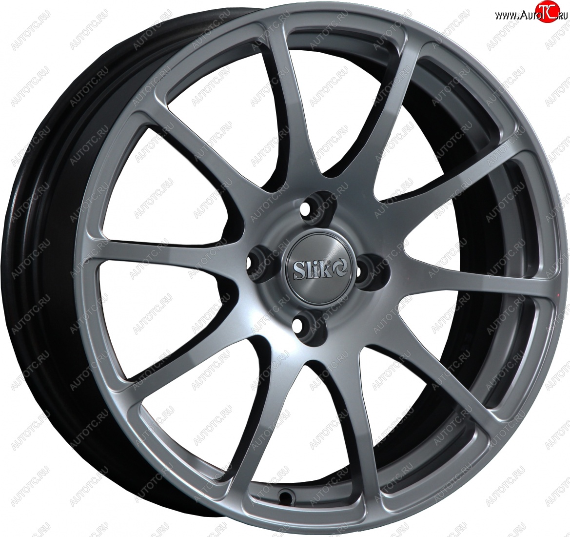 18 999 р. Кованый диск Slik classik R16x6.5 Серебристый тёмный (S25) 6.5x16   (Цвет: S25)  с доставкой в г. Пермь
