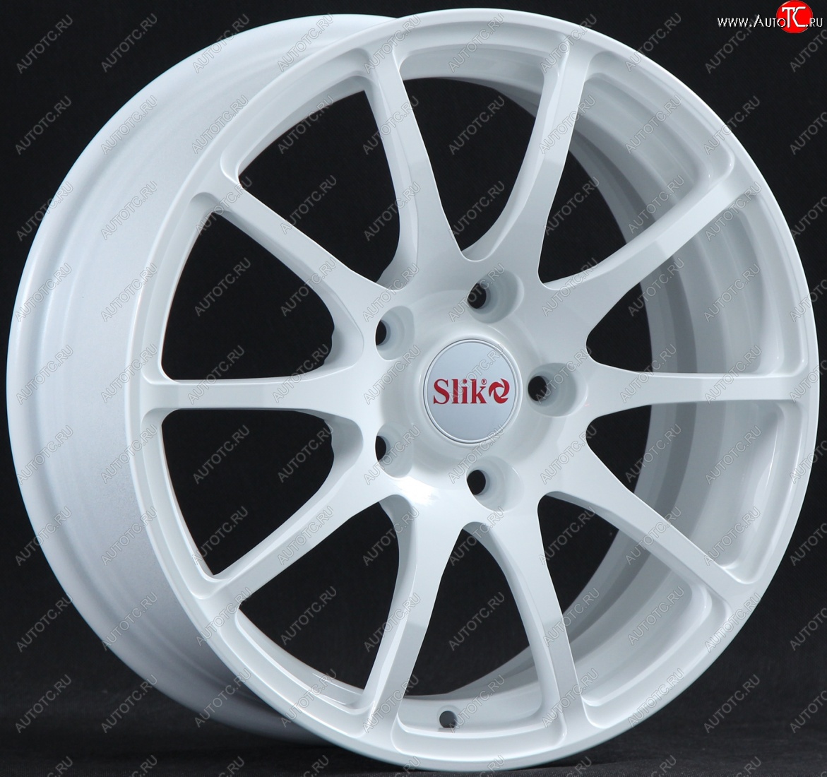 18 999 р. Кованый диск Slik classik R16x6.5 Белый (W) 6.5x16   (Цвет: W)  с доставкой в г. Пермь