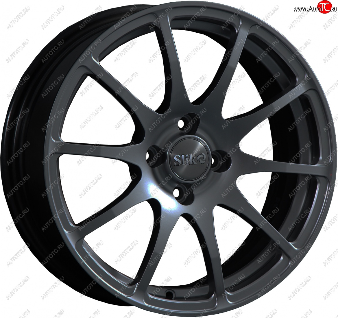 18 999 р. Кованый диск Slik classik R16x6.5 Графит матовый (GRF2) 6.5x16   (Цвет: GRF2)  с доставкой в г. Пермь