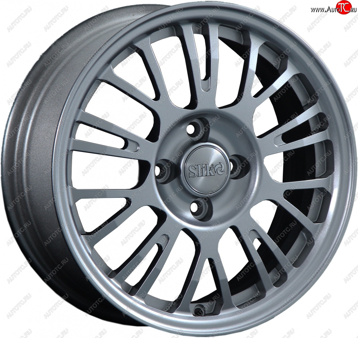 14 799 р. Кованый диск Slik Classik 6x15 (Серебристый тёмный)   (Цвет: Серебристый тёмный)  с доставкой в г. Пермь