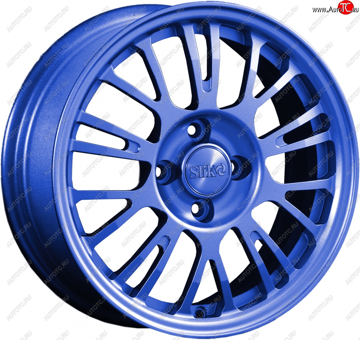 14 799 р. Кованый диск Slik Classik 6x15 (Синий)   (Цвет: Синий)  с доставкой в г. Пермь