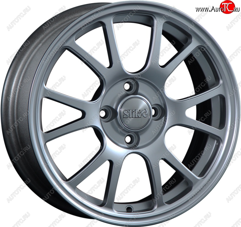 13 299 р. Кованый диск Slik Classik 6x15 (Серебристый тёмный)   (Цвет: Серебристый тёмный)  с доставкой в г. Пермь