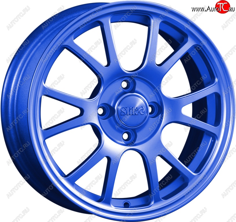 14 899 р. Кованый диск Slik Classik 6x15 (Синий)   (Цвет: Синий)  с доставкой в г. Пермь