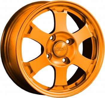 Кованый диск Slik Classik 6x15 (Ярко-оранжевый)  (Цвет: Ярко-оранжевый)