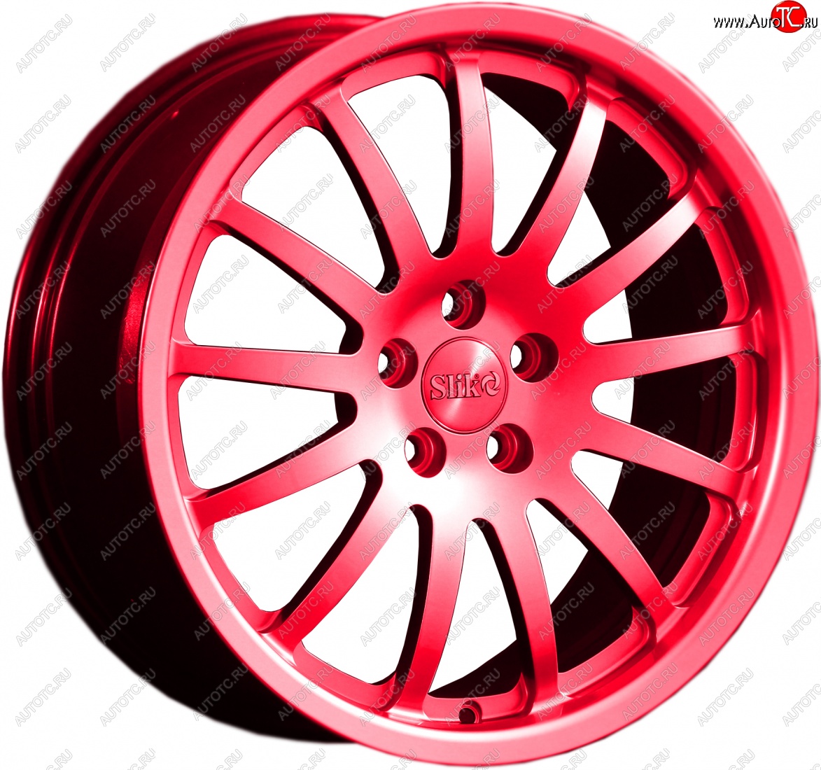 14 599 р. Кованый диск Slik classik R17x7.5 Candy RUBIN рубиновый 7.5x17   (Цвет: Candy RUBIN рубиновый 7.5x17)  с доставкой в г. Пермь