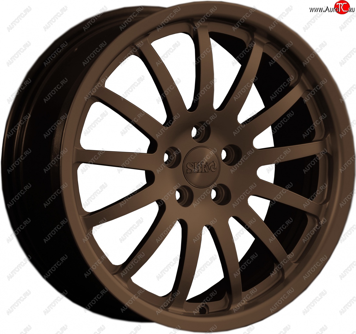 14 599 р. Кованый диск Slik classik R17x7.5 Бронза (BRZ) 7.5x17   (Цвет: BRZ)  с доставкой в г. Пермь