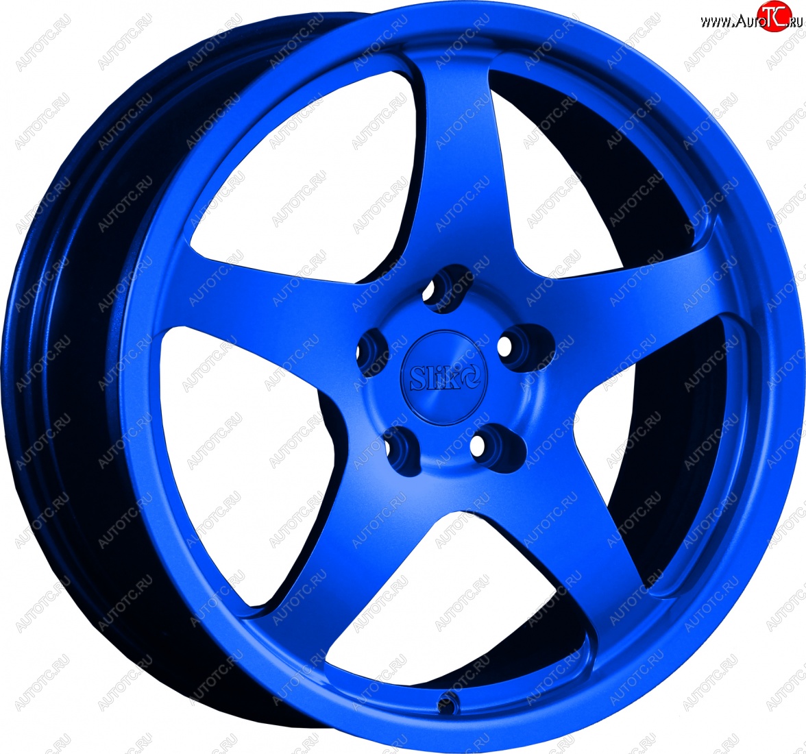 25 599 р. Кованый диск Slik classik R17x7.5 Candy BLUE синий 7.5x17   (Цвет: Candy BLUE синий 7.5x17)  с доставкой в г. Пермь