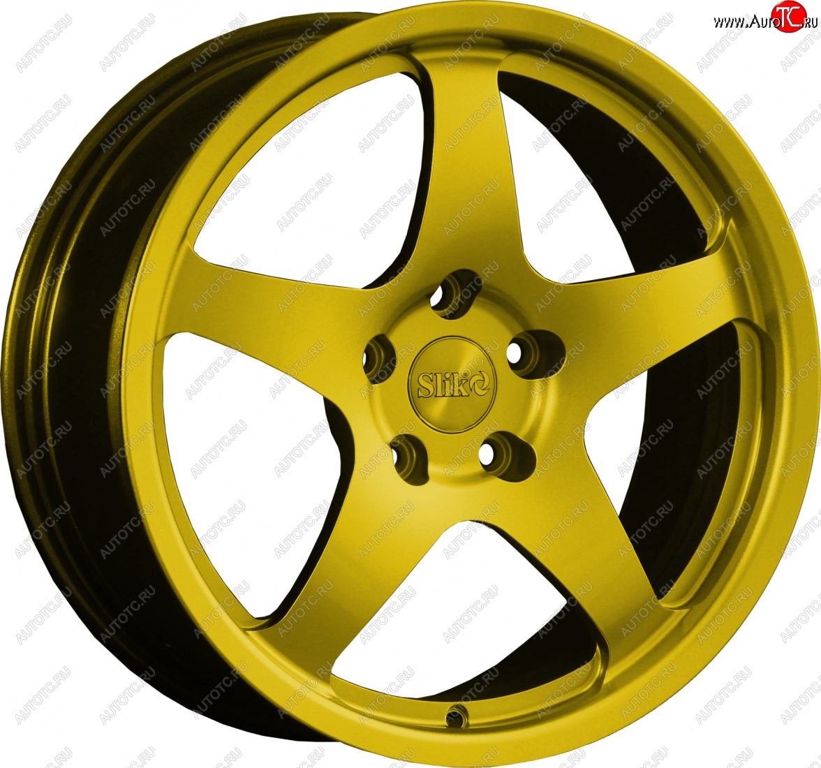 25 599 р. Кованый диск Slik classik R17x7.5 Candy YELLOW ярко-желтый 7.5x17   (Цвет: Candy YELLOW ярко-желтый 7.5x17)  с доставкой в г. Пермь