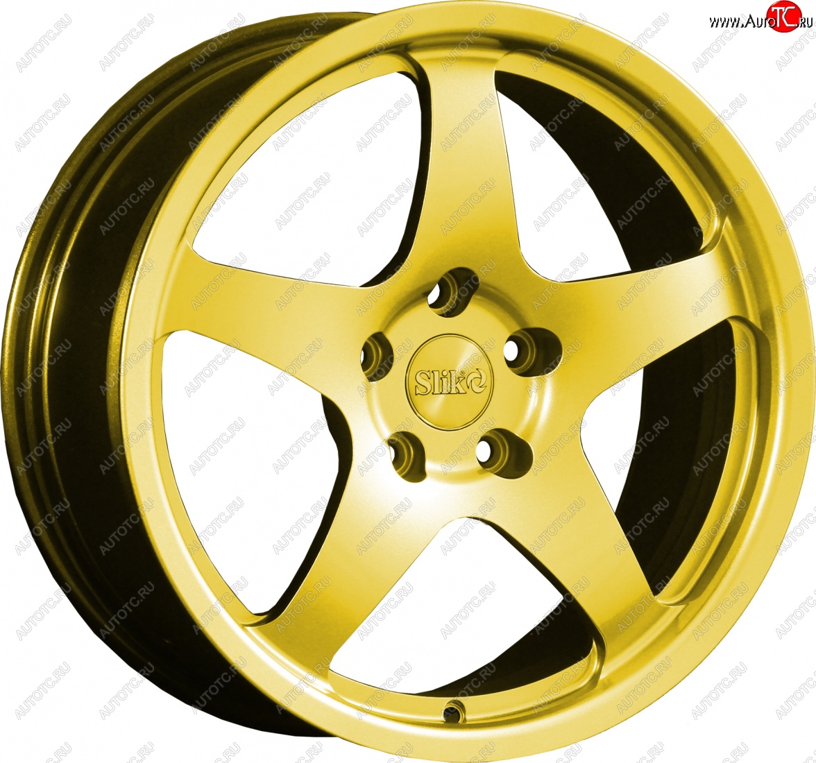 25 599 р. Кованый диск Slik classik R17x7.5 Ярко желтый RAL 1021 (YELLOW) 7.5x17   (Цвет: YELLOW)  с доставкой в г. Пермь