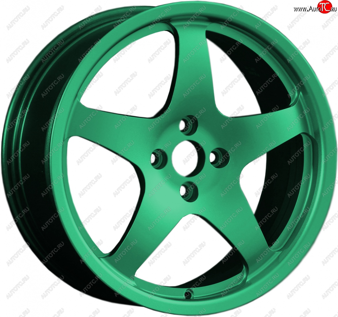 14 049 р. Кованый диск Slik classik R17x7.5 Candy Green изумрудно-зеленый 7.5x17   (Цвет: Candy Green изумрудно-зеленый 7.5x17)  с доставкой в г. Пермь