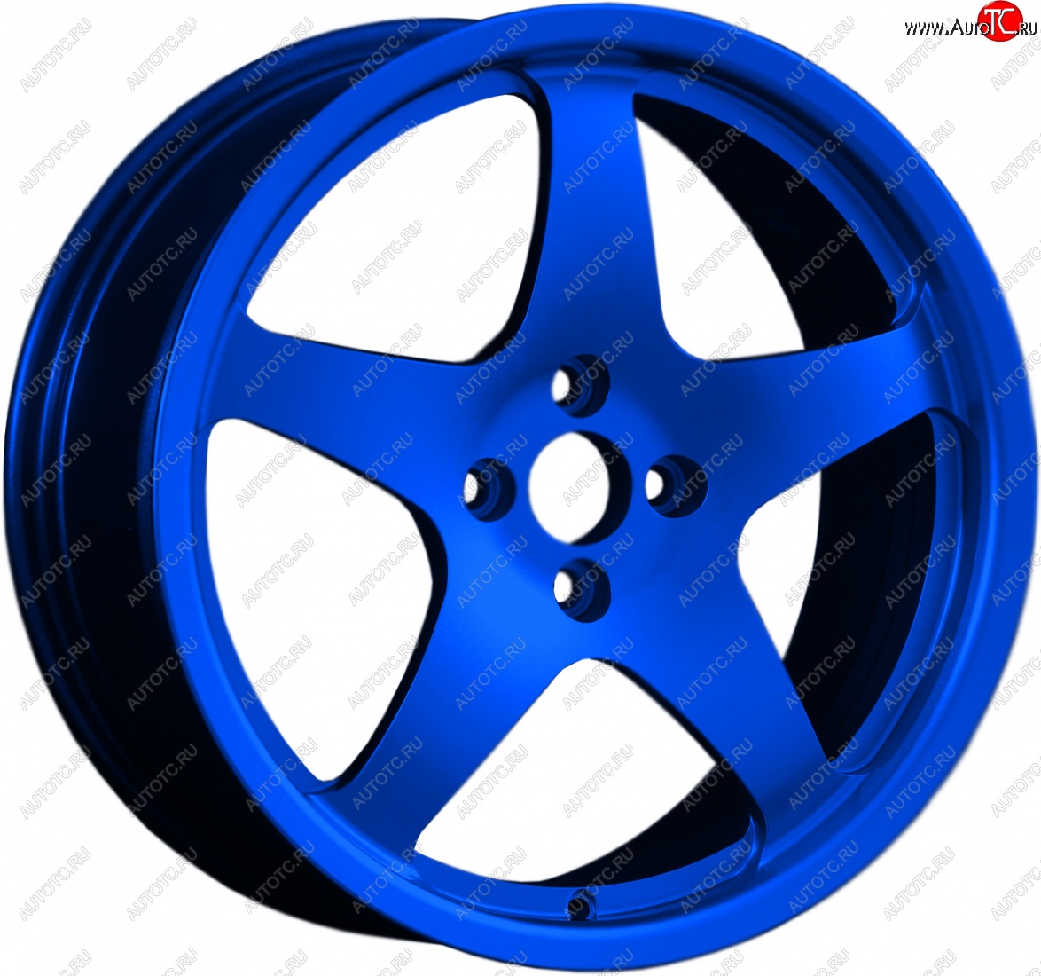 14 049 р. Кованый диск Slik classik R17x7.5 Candy BLUE синий 7.5x17   (Цвет: Candy BLUE синий 7.5x17)  с доставкой в г. Пермь