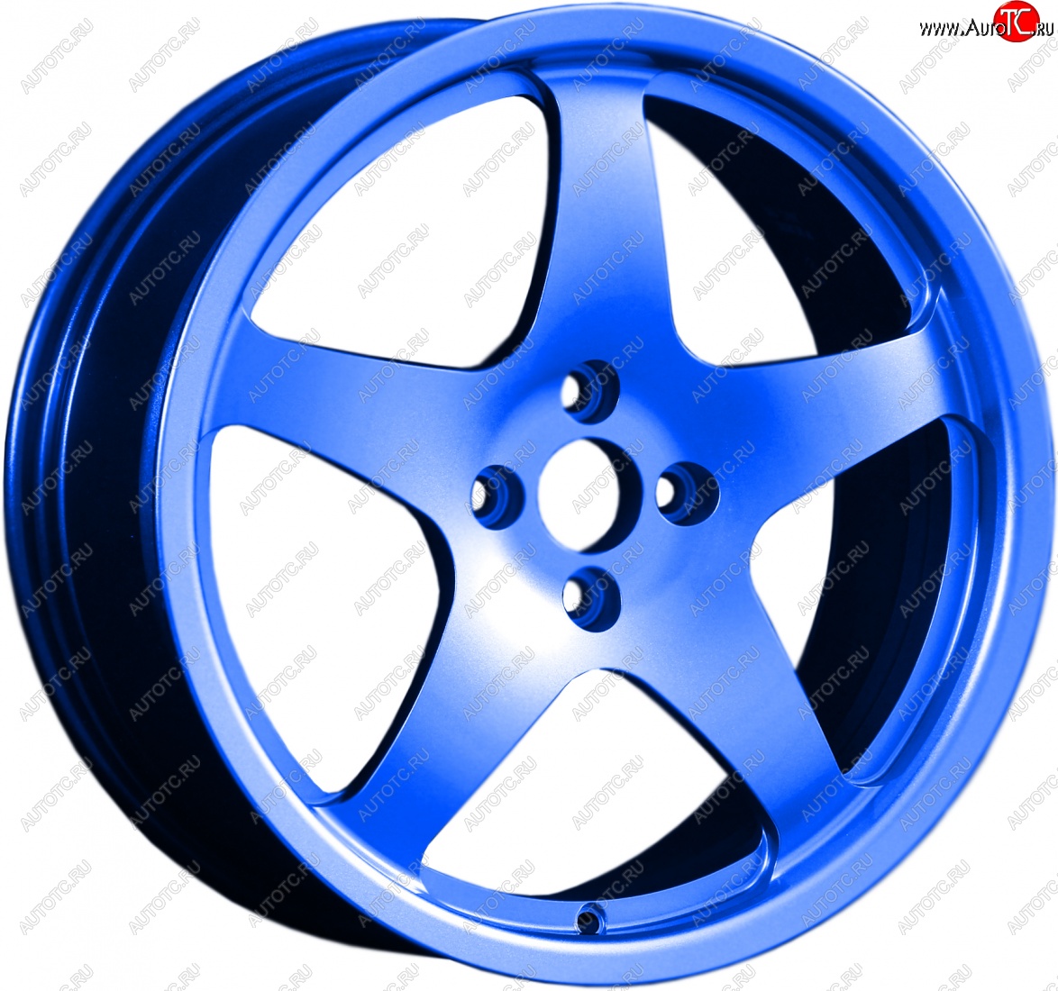 13 349 р. Кованый диск Slik classik R17x7.5 Синий (BLUE) 7.5x17   (Цвет: BLUE)  с доставкой в г. Пермь