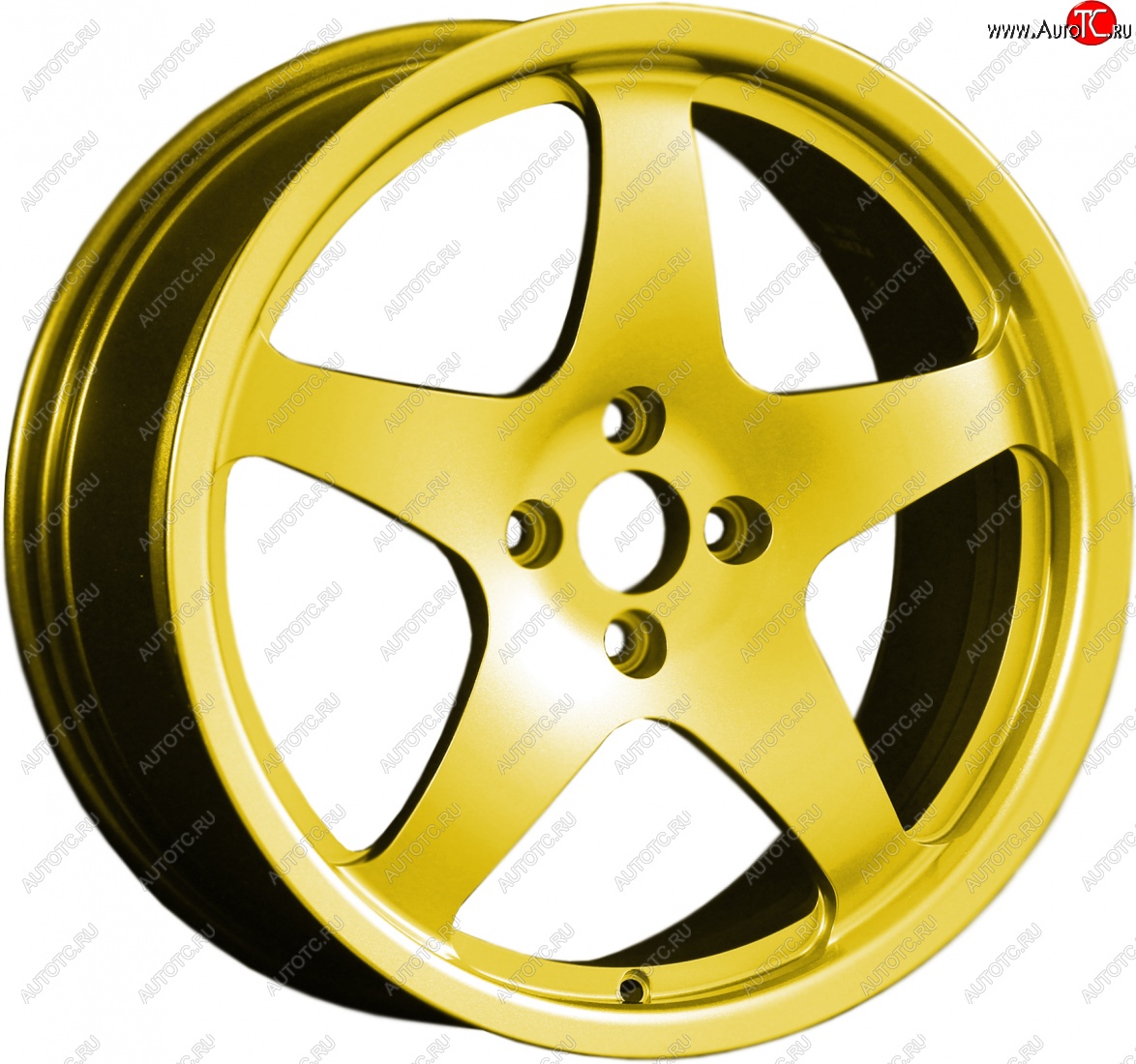 13 349 р. Кованый диск Slik classik R17x7.5 Ярко желтый RAL 1021 (YELLOW) 7.5x17   (Цвет: YELLOW)  с доставкой в г. Пермь