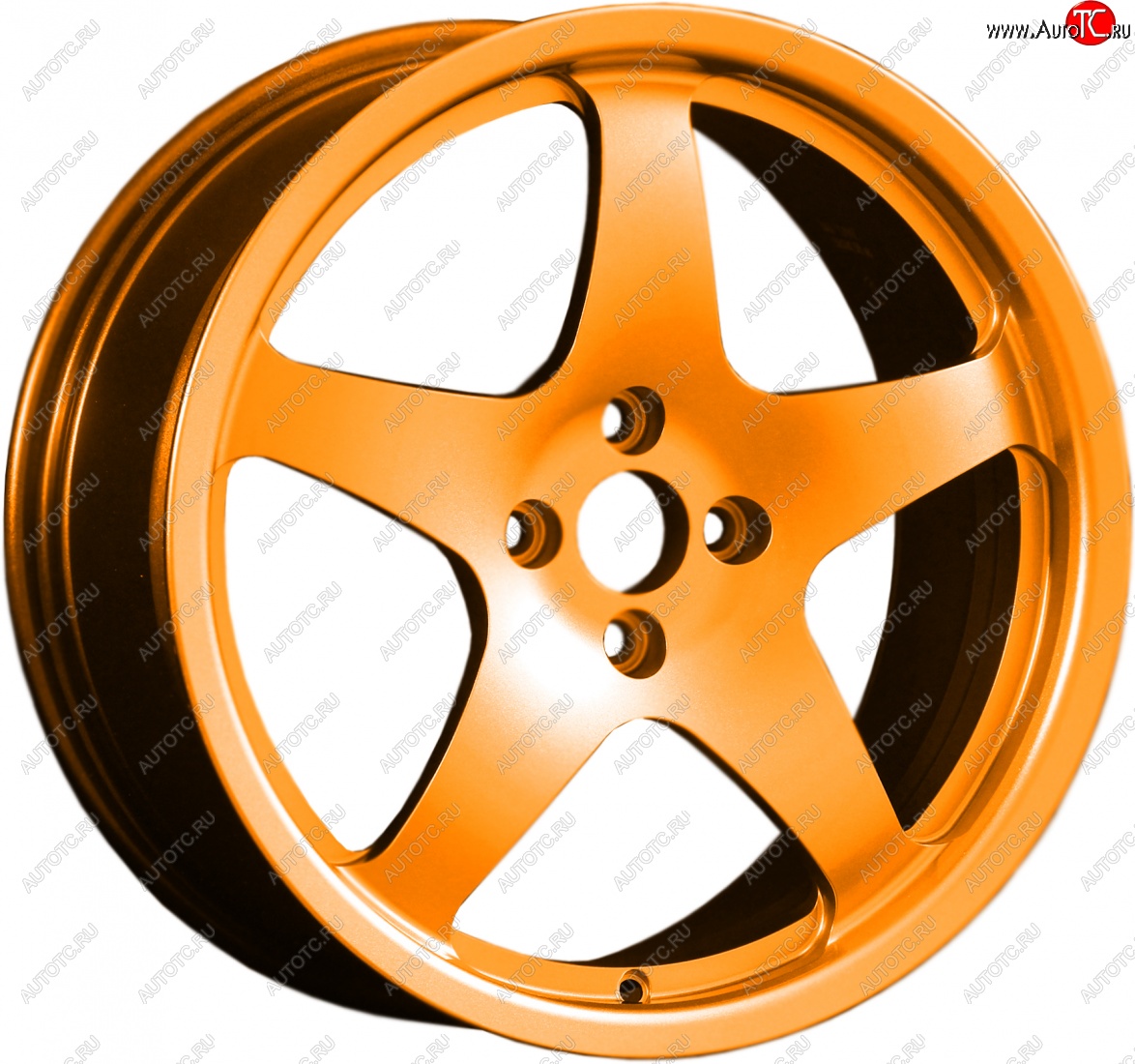 13 349 р. Кованый диск Slik classik R17x7.5 Ярко-оранжевый (ORANGE) 7.5x17   (Цвет: ORANGE)  с доставкой в г. Пермь