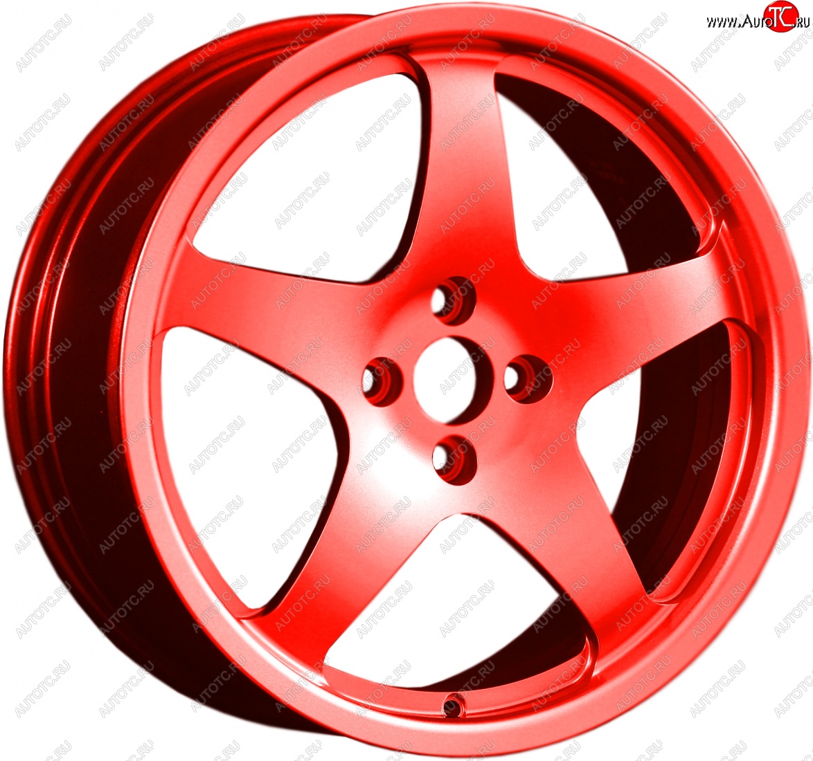 13 599 р. Кованый диск Slik classik R17x7.5 RAL 3026 ярко алый (3026) 7.5x17   (Цвет: 3026)  с доставкой в г. Пермь