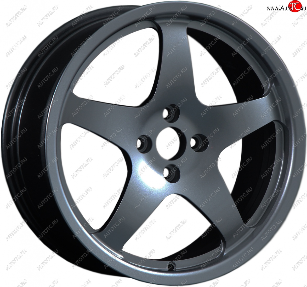 13 599 р. Кованый диск Slik classik R17x7.5 Графит глянцевый (GM) 7.5x17   (Цвет: GM)  с доставкой в г. Пермь