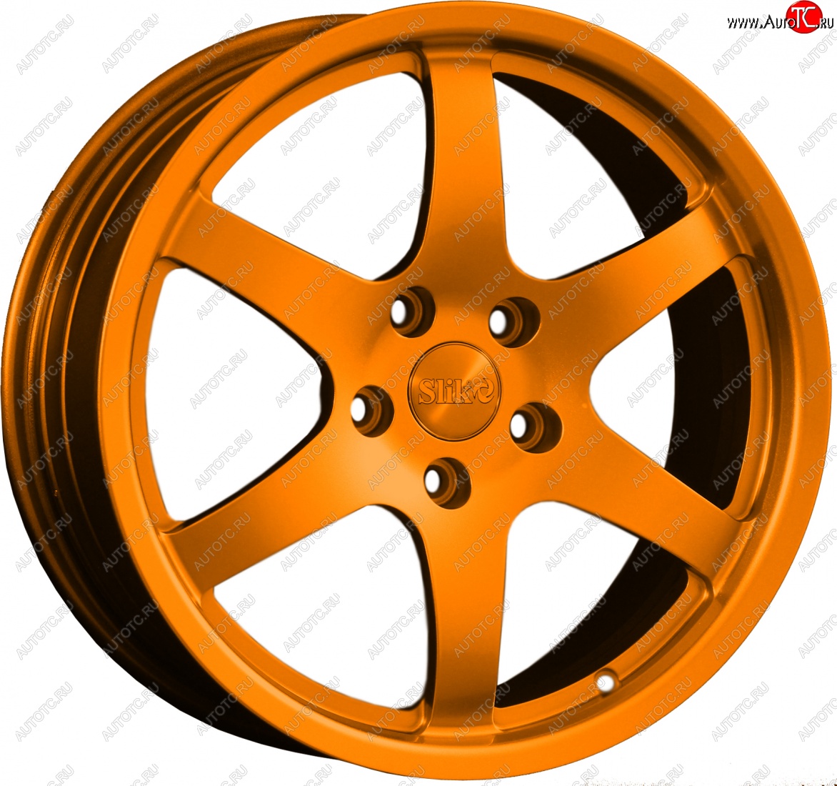 14 599 р. Кованый диск Slik classik R17x7.5 Candy Медно-оранжевый глянцевый 7.5x17   (Цвет: Candy Медно-оранжевый глянцевый 7.5x17)  с доставкой в г. Пермь