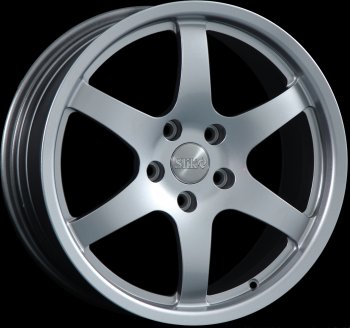 Кованый диск Slik classik R17x7.5 Серебристый светлый (S16) 7.5x17 Honda Insight ZE4 седан (2018-2022) 5x114.3xDIA64.1xET45.0