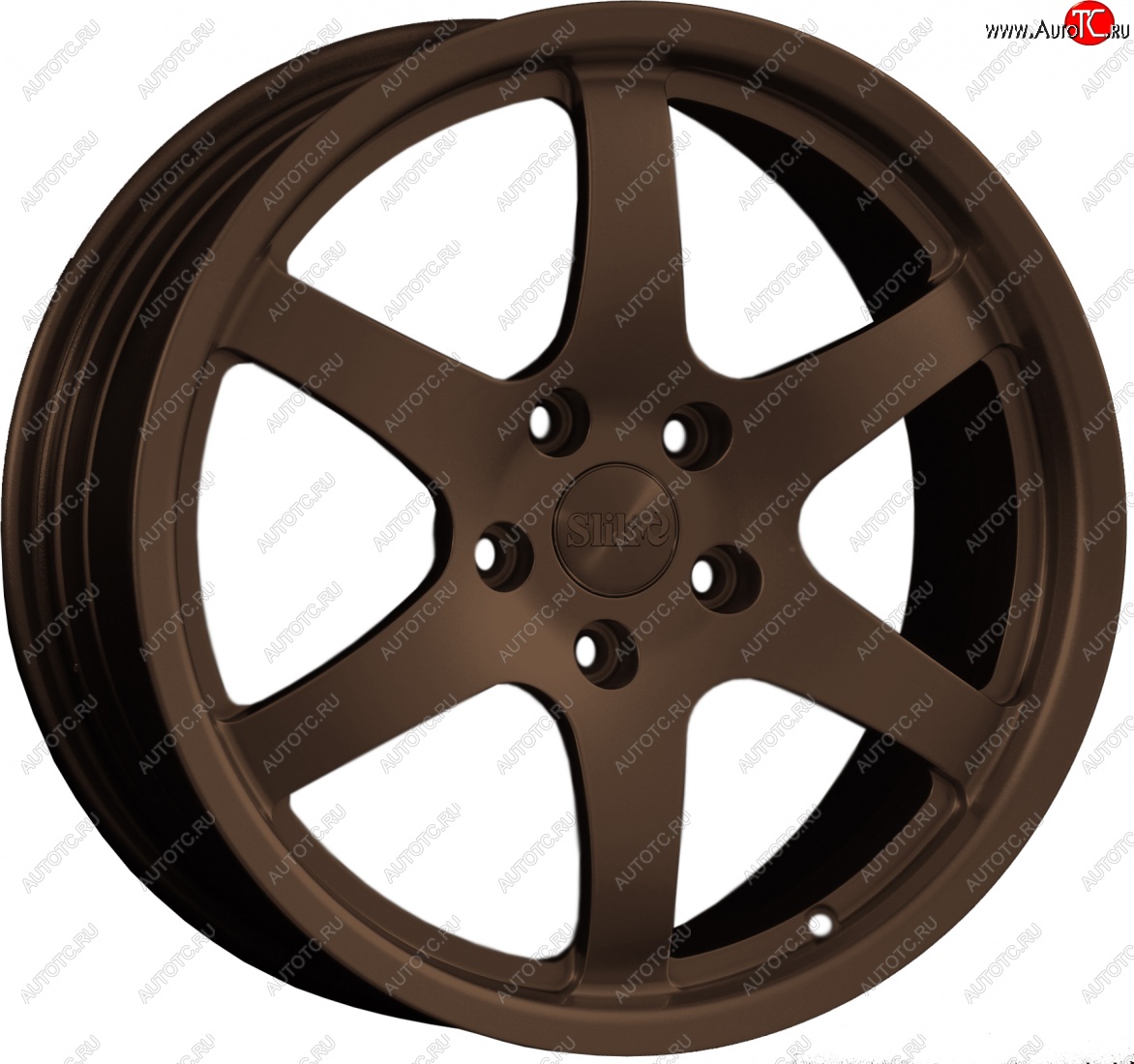14 599 р. Кованый диск Slik classik R17x7.5 Бронза (BRZ) 7.5x17   (Цвет: BRZ)  с доставкой в г. Пермь