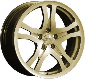Кованый диск Slik classik R17x7.5 Золотой (G) 7.5x17 Honda Insight ZE4 седан (2018-2022) 5x114.3xDIA64.1xET45.0