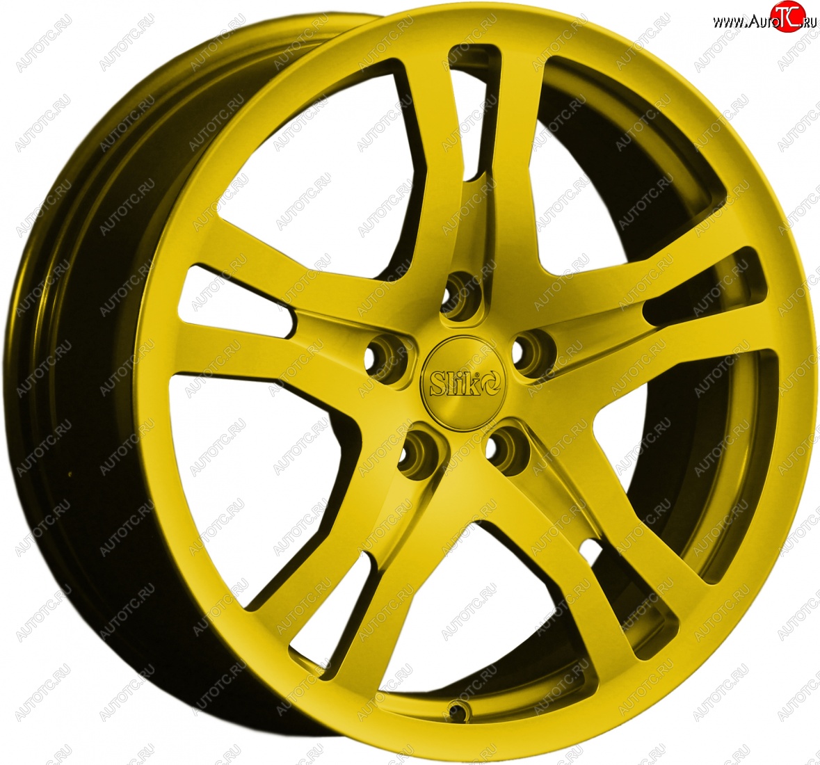 14 599 р. Кованый диск Slik classik R17x7.5 Candy YELLOW ярко-желтый 7.5x17   (Цвет: Candy YELLOW ярко-желтый 7.5x17)  с доставкой в г. Пермь