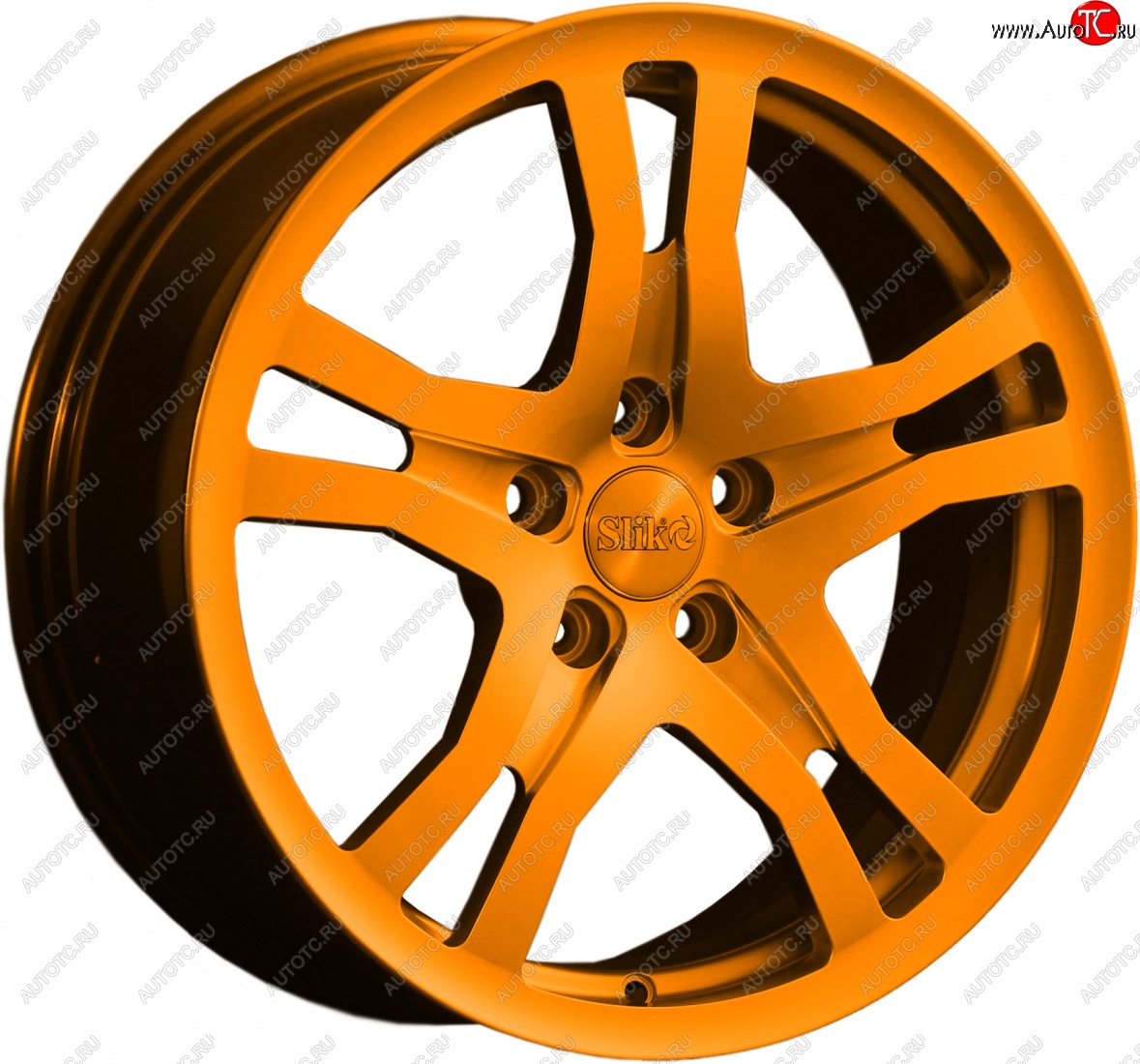 14 599 р. Кованый диск Slik classik R17x7.5 Candy Медно-оранжевый матовый 7.5x17   (Цвет: Candy Медно-оранжевый матовый 7.5x17)  с доставкой в г. Пермь